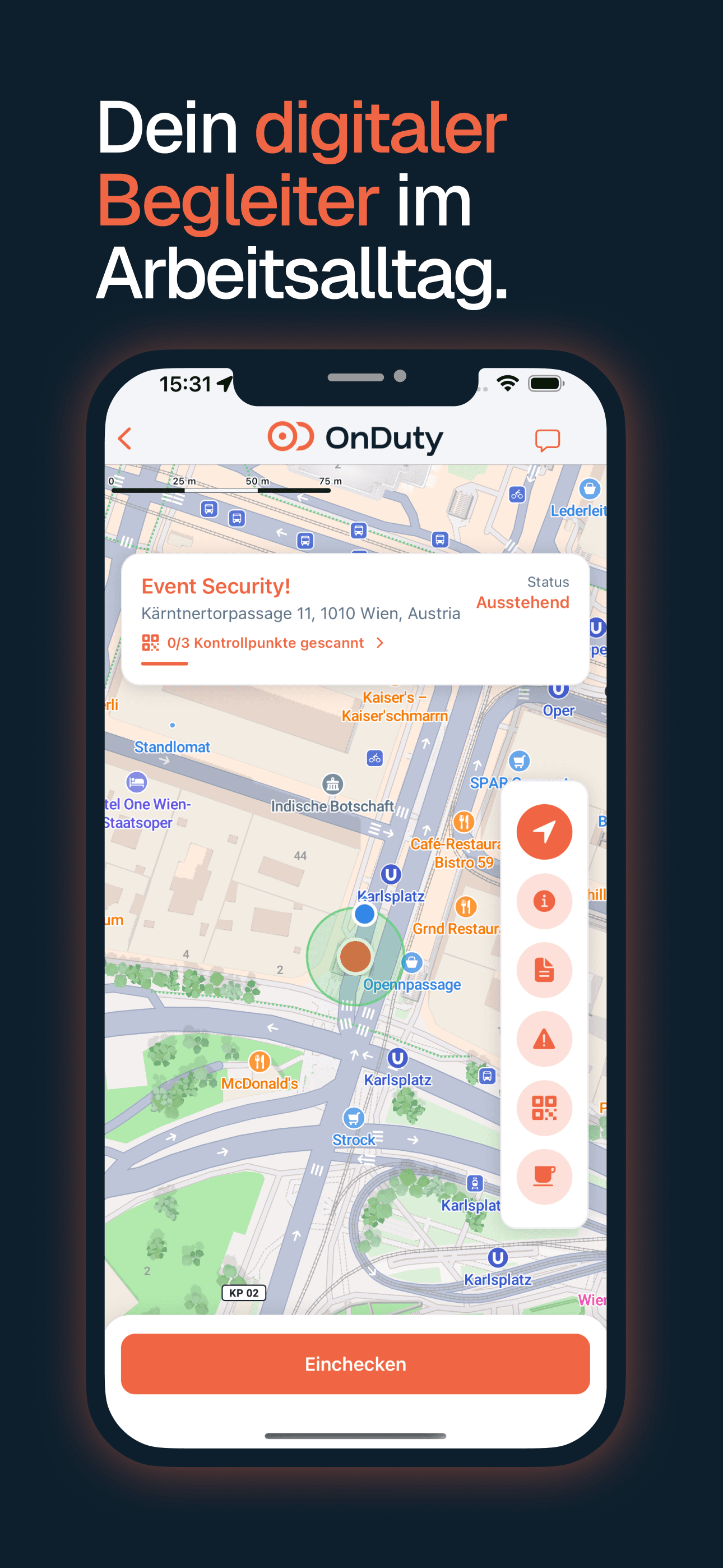 Mobile App Vorschau 1